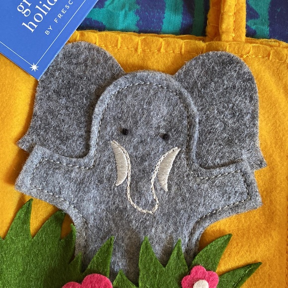 Zoo Animal Felt Gift Bags with Finger Puppets 5 Brand New Bags 1 Price,Children - Picture 15 of 15